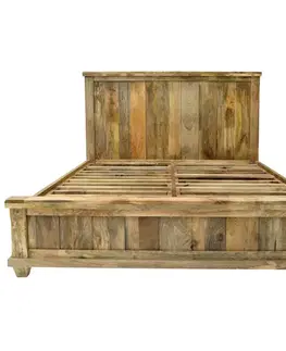 Postele Posteľ Devi 180x200 indický masív mango