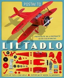 Nalepovačky, vystrihovačky, skladačky Postav to lietadlo - Ben Hubbard