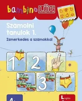 Príprava do školy, pracovné zošity Számolni tanulok 1. - Ismerkedés a számokkal - Bambino Lük