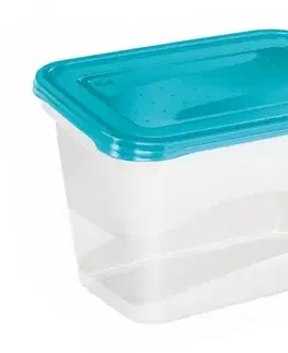 Dózy na potraviny Kinekus Dóza plastová obdĺžnik FREDO FRESH sada 2x2L , do mrazničky