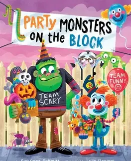 Leporelá, krabičky, puzzle knihy Party Monsters on the Block - Sue Ganz-Schmitt