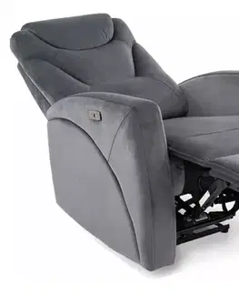Kreslá Relaxačné kreslo Kronos Velvet