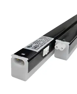 Lampy do jedálne Svietidlo LED Q-64AB T5 CUBE LINE 14W 4200K čierna