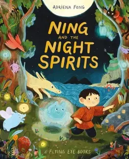 Leporelá, krabičky, puzzle knihy Ning and the Night Spirits - Adriena Fong