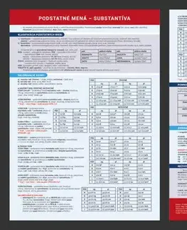 Slovenský jazyk Prehľadová tabuľka učiva Podstatné mená – substantiva - Dominika Nagyová