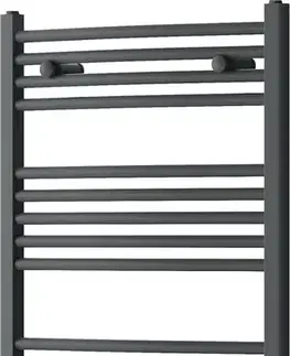 Radiátory do kúpeľne MEXEN - Ares vykurovací rebrík/radiátor 900 x 600 mm, 433 W, antracit W102-0900-600-00-66