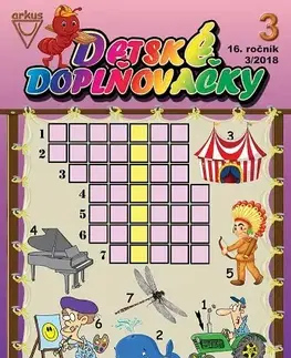 Pre deti a mládež - ostatné Detské doplňovačky 3 2018 v mravenisku