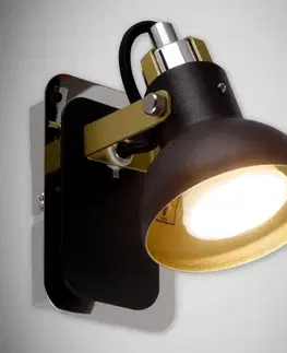 Moderné lampy do obývačky Bodové nástenné  svietidlo Mario GU10 1D  LS1