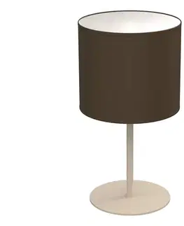 Lampy  Stolná lampa ARDEN 1xE27/15W/230V béžová/hnedá 4669