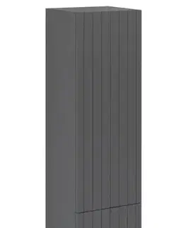 Kúpeľňový nábytok SAPHO - ESPACE STRIP skrinka 35x172x32cm, 2x dvierka, ľavá/pravá, carina ESC230-4141S