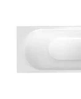 Vane Obdĺžniková vaňa SAT Project 140x70 cm akrylát ľavá aj pravá SATVAPRO140 SATVAPRO140