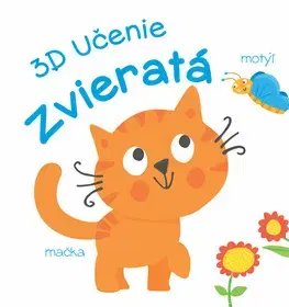 3D, magnetické, priestorové knihy 3D Učenie Zvieratá