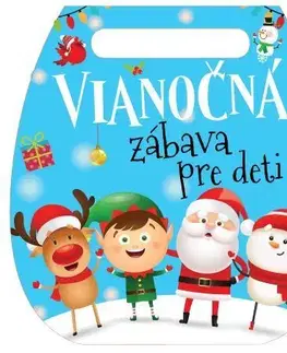 Nalepovačky, vystrihovačky, skladačky Vianočná zábava pre deti