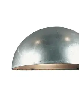 Svietidlá Nordlux - Vonkajšie nástenné svietidlo SCORPIUS 1xE27/60W/230V IP33 strieborné 21751031