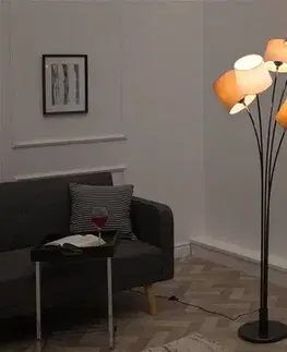Osvetlenie Stojací lampa LANSING Dekorhome