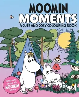 Nalepovačky, vystrihovačky, skladačky Moomin Moments - Macmillan Children's Books