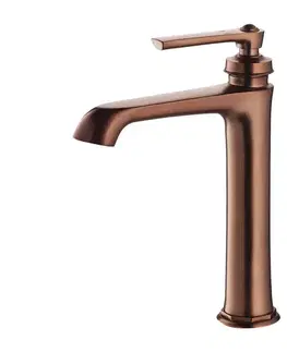Kúpeľňové batérie OMNIRES - ARMANCE umývadlová batéria vysoká, 26 cm meď retro /ORB/ AM5212ORB