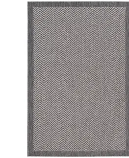 Koberce Koberec Breeze cliff grey 200x290cm