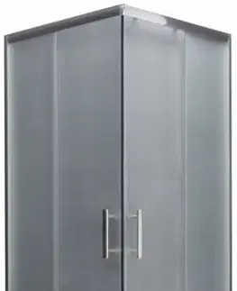 Sprchovacie kúty MEXEN - Rio sprchovací kút štvorec 80x80, mráz, chróm 860-080-080-01-30