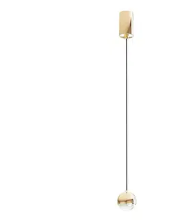 Svietidlá Open Design OR85099 - LED luster na lanku BOLICINA LED/5W/230V zlatý OR85099