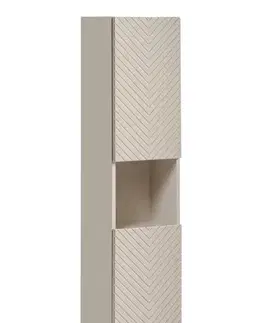 Skrinky do kúpeľne ArtCom Vysoká skrinka do kúpeľne VIVA Cashmere 80-03-2D