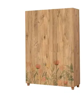 Šatňové skrine Šatníková skriňa Leva Hedera Tulip
