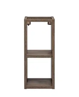 Skrinky do kúpeľne ArtCom Regál do kúpeľne SANTA FE Oak 81-01