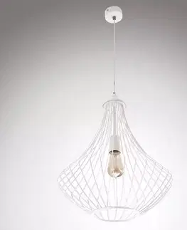 Moderné lampy do obývačky Luster Turbacz 2643/Z-B-1 BI LW1