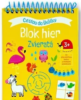 Pre deti a mládež - ostatné Cestou do škôlky: Blok hier Zvieratá 3+