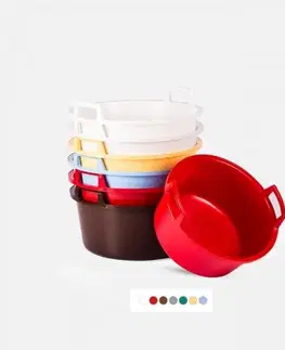 Lavóry Kinekus Vandlík/lavór/škopok 15L, s ušami, priemer 43cm, mix farieb