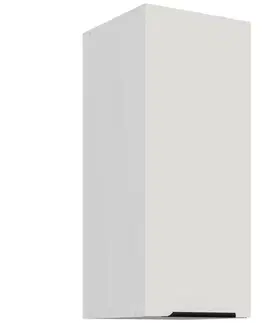 Kuchynské skrinky visiace Kuchynská skrinka Aria-Wh/Wh Anti Fingerprint 30g-72 1f