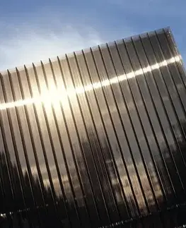Záhradné pergoly Hliníková pergola 4,95 x 3 m biela / polykarbonát Dekorhome