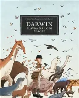Dobrodružstvo, napätie, western Darwin: Plavba na lodi Beagle - Fabien Grolleau,Jeremie Royer