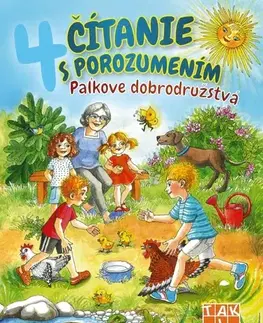 Príprava do školy, pracovné zošity Čítanie s porozumením 4 - Paľkove dobrodružstvá PZ - Libuša Bednáriková