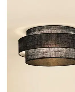 Svietidlá BRILAGI - Stropné svietidlo SPACE YUTE LED/12W/230V pr. 50 cm čierna 609180