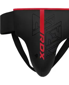 Bojové športy RDX Suspenzor F6 Kara Red  LL