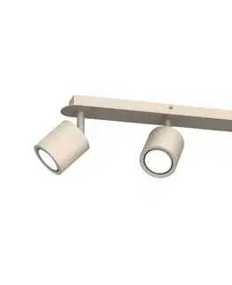 Svietidlá  Bodové svietidlo DEMIA 3xGU10/8W/230V béžové 9255