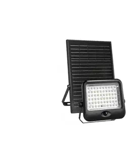 LED osvetlenie  LED solárny reflektor s pohybovým senzorom MHCS LED/35W/3,2V IP65 15000 mAh + DO 005036