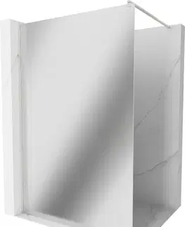 Sprchové dvere MEXEN/S - Kioto Sprchová zástena WALK-IN 70 x 200, zrkadlové 8 mm, nikel kefovaná 800-070-101-97-50