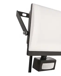 Záhradné lampy  LED reflektor s pohybovým senzorom TAMBO EVO LED/50W/230V 4000K IP44 čierny ZS2944