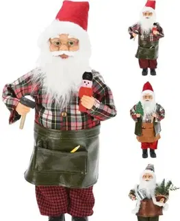 Mikuláš, Santa Kinekus Postavička Santa 45 cm mix