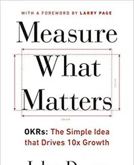 Ekonómia, manažment - ostatné Measure What Matters - John Doerr