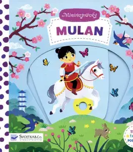 Leporelá, krabičky, puzzle knihy Mulan - minirozprávky - Yi - hsuan Wu