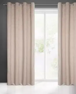 Závesy do spálne Záves OCTAVIA 140x250 na priechodkách 386650