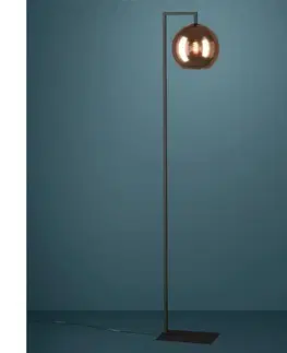 Lampy Eglo 390253 - Stojacia lampa CORDOBA 1xE27/40W/230V medená 390253