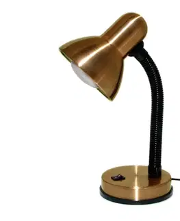 Lampy Prezent Stolné svietidlo KADET 1xE27/40W patina 3082PT