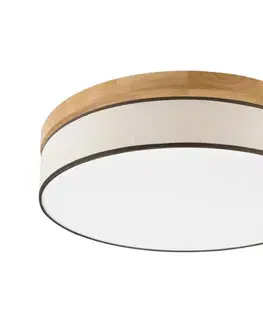 Svietidlá BRILAGI - LED stropné svietidlo BELLADONNA LED/36W/230V pr. 50 cm krémová/dub 8590828003649