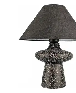 Lampy  Stolná lampa RAMZES 1xE27/40W/230V čierna 687HMY2405