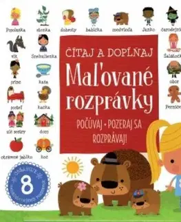 Rozprávky Čítaj a dopĺňaj – Maľované rozprávky