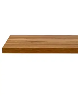 Kancelárske police Závesná polička 80 cm PD08203 dub tmavý